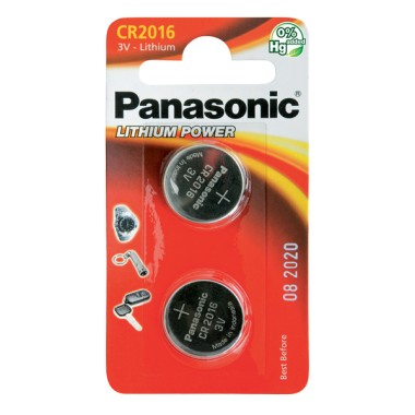 Pile Panasonic Micro CR2016L/2BP 2 pz.