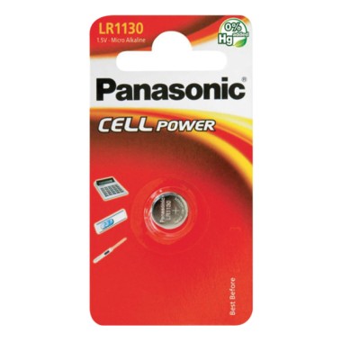 Pile Panasonic a bottone LR44L/1BP 1 pz.