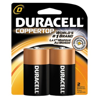 Pile Duracell Alcaline Plus Torcia D 2 pz.