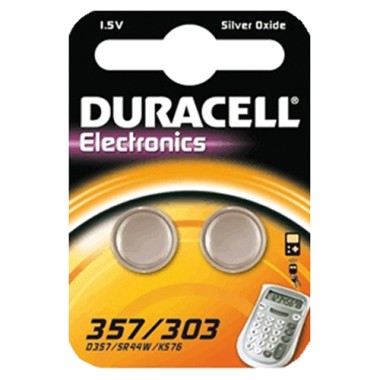 Pile Duracell Oxide 357/303 10 blister da 2