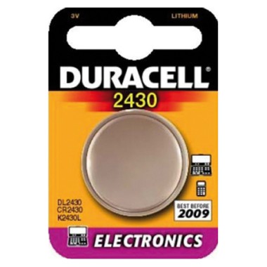 Pile Duracell Lithium 2430 10 blister da 1