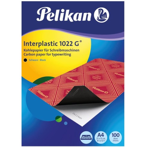 Carta Carbone Pelikan Interplastic 1022 G 100 ff