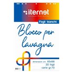 Blocchi per lavagna Iternet 20 ff 68x95 Bianco