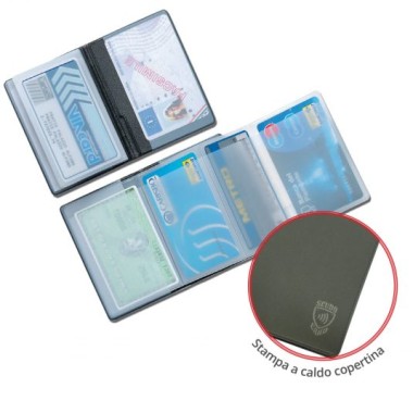 Porta Card Alplast 1008SCM Scudo Metal 12 pz.