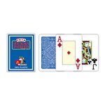 Carte da Gioco Modiano Texas Poker 2 Jumbo Blu