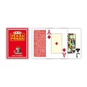 Carte da Gioco Modiano Texas Poker 2 Jumbo Rosso