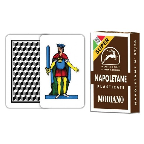 Carte da Gioco Modiano Napoletane Marrone