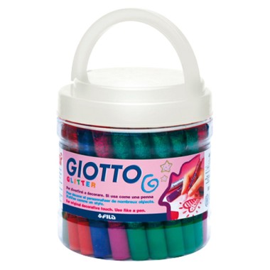 Colla Glitter Giotto ml.10 Multicolor 50 pz. F545000