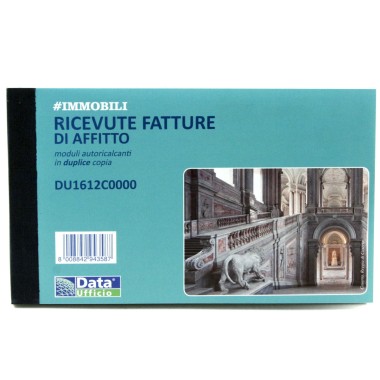 DU Blocco Ricevute Affitto 10x16