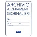 DU Cartellina Azzeramenti Giornalieri 1820AZT00