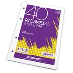 Ricambi 4 fori 80 gr. A5 40 ff 1R 60 pz.