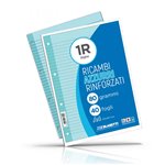 Ricambi 4 fori Rinforzati 80 gr A4 40 f Azzur. 1R