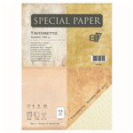 Carta Bapi Tintoretto Avorio A4 140 gr. 25 ff