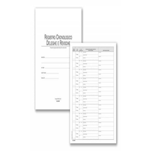 DU Registri Cronol. Deleghe/Revoche 31x24