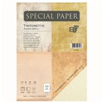 Carta Bapi Tintoretto Avorio A4 200 gr. 25 ff