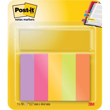 Post-it 3M Index 670 con  5 Colori in carta