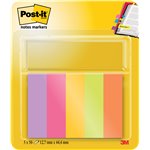 Post-it 3M Index 670 con  5 Colori in carta