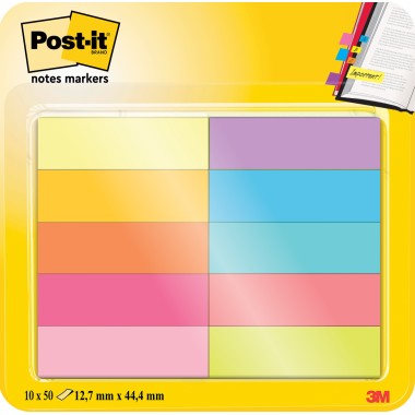 Post-it 3M Index 670 con 10 Colori in carta