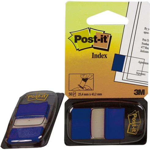 Post-it 3M Index 680- 2 Blu