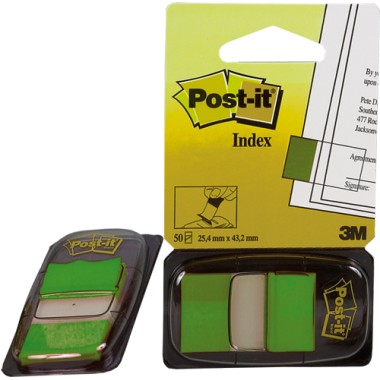 Post-it 3M Index 680- 3 Verde