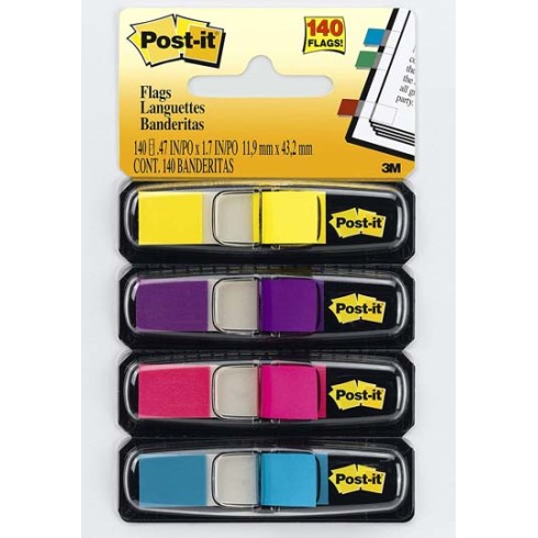 Post-it 3M Index 683-4AB col. brillanti