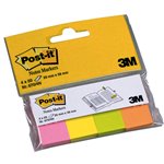 Post-it 3M Index 670 con  4 Colori in carta