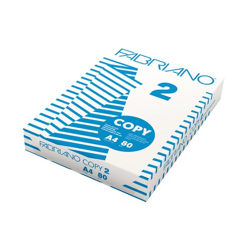 Carta Fotocopie Fabriano Copy 2 80 gr. A4 500 ff