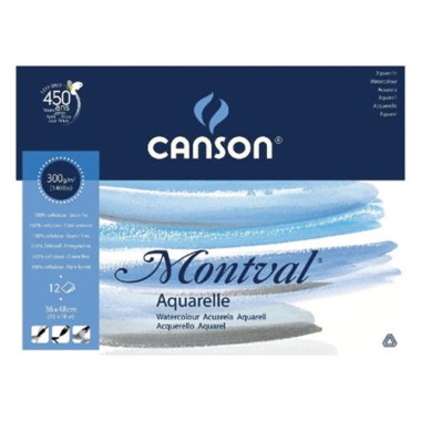 Blocchi Canson Montval 12 ff 300 gr. 36x48