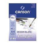 Blocchi Canson Imagine Bianchi 50 ff 200 gr. A4