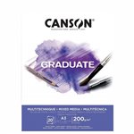 Blocchi Canson Graduate Mix 378 A3 20F 200 gr.