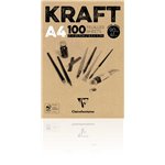 Blocchi Claire Fontaine Kraft A4 100 F 90G