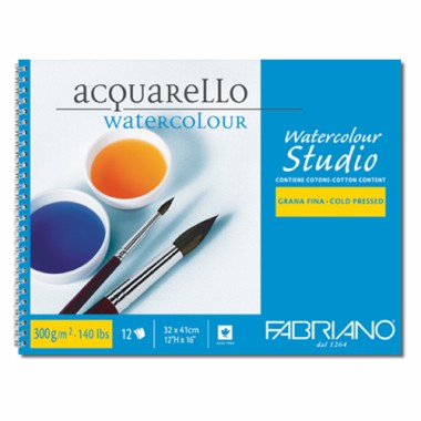 Blocchi Fabriano Watercolor Spiral A4 12 ff. 300Gr