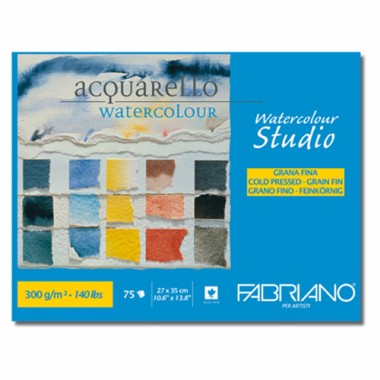 Blocchi Fabriano Watercolor Coll. 1 27x35 75F 300Gr