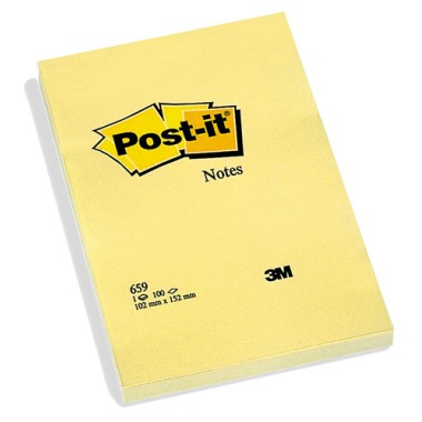 Post-it 3M  659 102x152 6 pz.