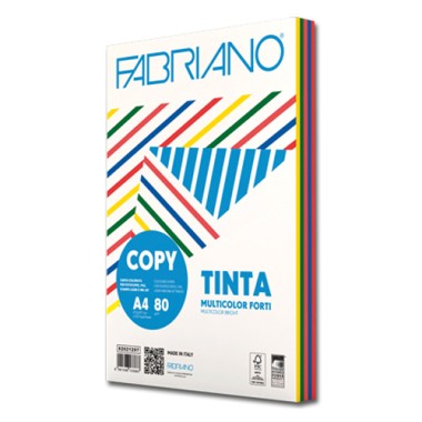 Carta Copy Tinta Forti gr. 80 A3 250 ff  Assortita