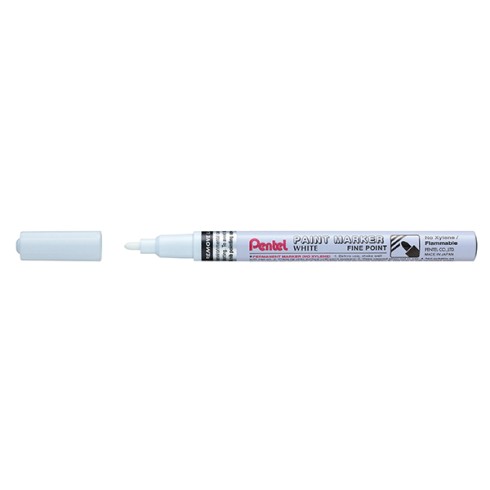 Marker Pentel Paint Vernice MSP10 Bianco 12 pz.