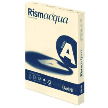 Carta Rismacqua gr.200 A4 125 ff Avorio 110