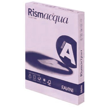 Carta Rismacqua gr. 90 A4 300 ff Rosa 10