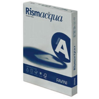 Carta Rismacqua gr. 90 A4 300 ff Ghiaccio 12