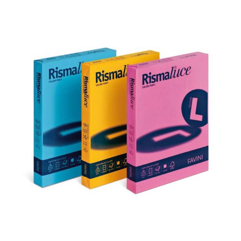 Carta Rismaluce gr.200 A3 125 ff Assortiti