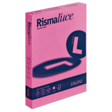 Carta Rismaluce gr.200 A4 125 ff Ciclamino 58