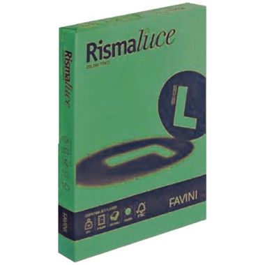 Carta Rismaluce gr. 90 A4 300 ff Verde 60