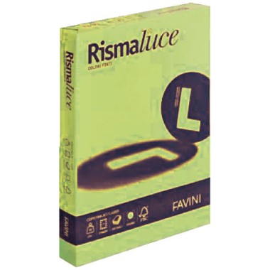 Carta Rismaluce gr. 90 A4 300 ff Pistacchio 54