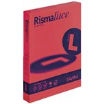 Carta Rismaluce gr.200 A4 125 ff Scarlatto 61