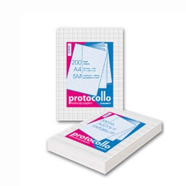 Carta Protocollo  60 gr. 400 ff 5M.