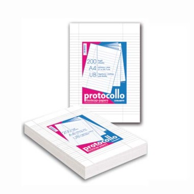 Carta Protocollo  60 gr. 400 ff Uso Bollo