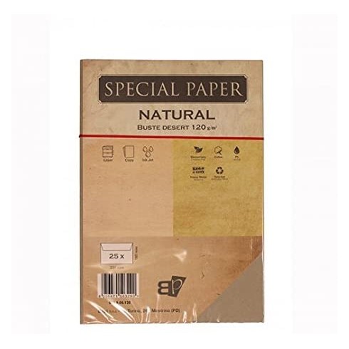 Buste Bapi Natural Desert 16x23 120 gr. 25 pz.