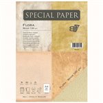 Carta Bapi Flora Beige A4 130 gr. 25 ff