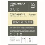 Carta Bapi Pergamena Avorio A4 110 gr. 100 ff
