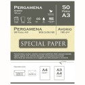 Carta Bapi Pergamena Avorio A3 160gr. 50 pz.